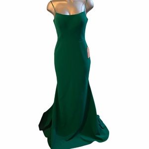 NWOT BHLDN Bridesmaid Dress Green Sz 10 Wedding